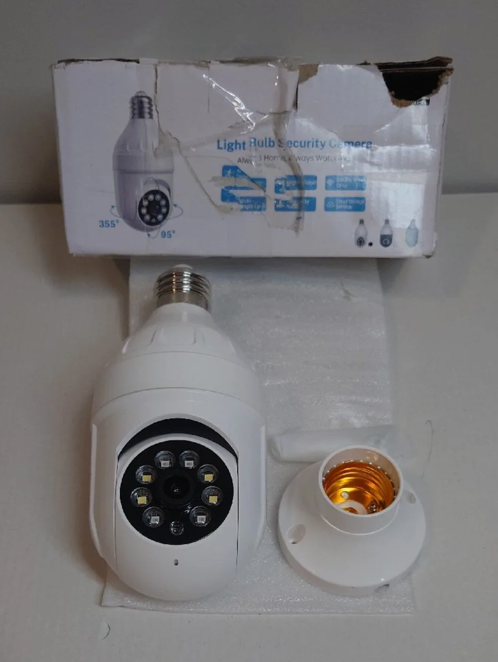 Light Bulb Security Camera